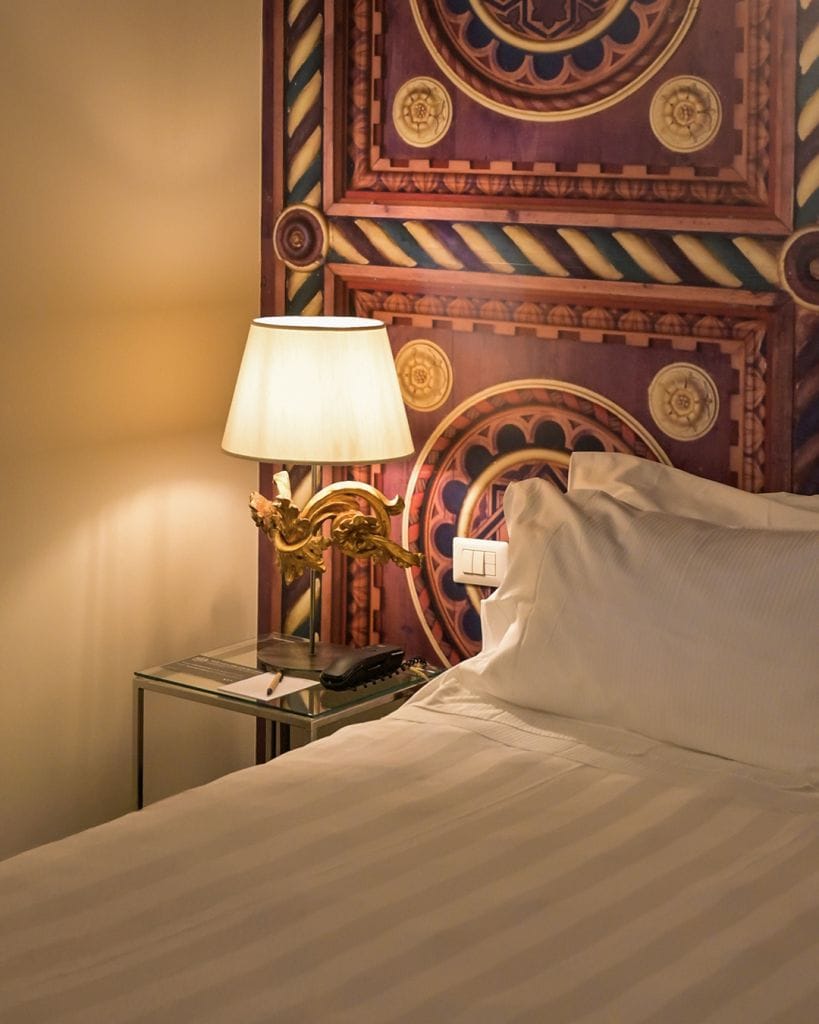 Le camere del Leone Blu Suites | UNA Esperienze