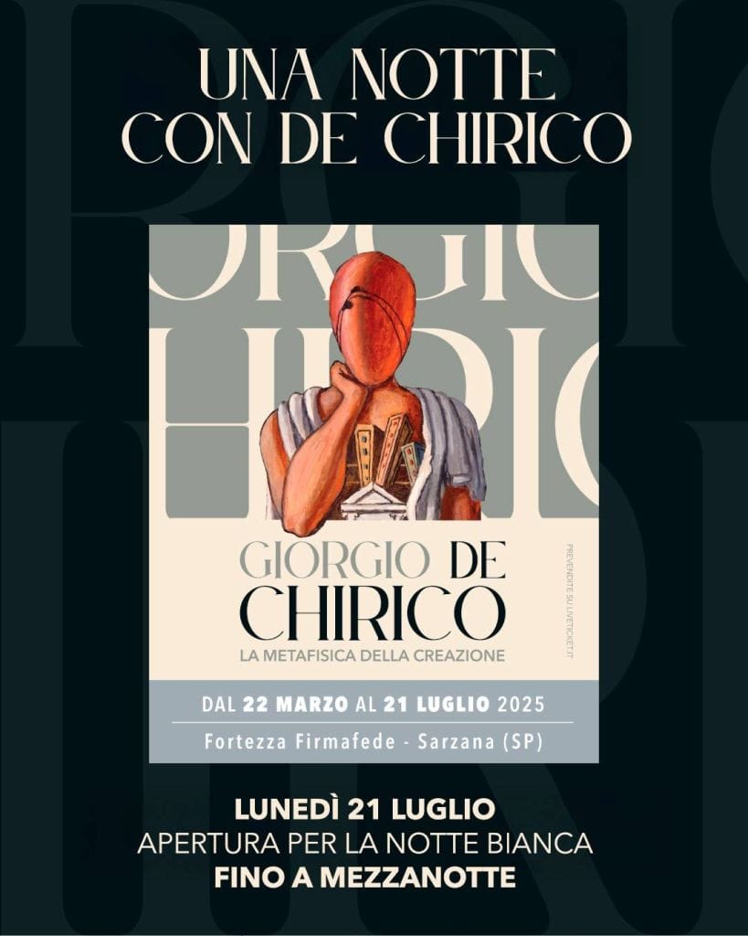 Giorgio de chirico a sarzana