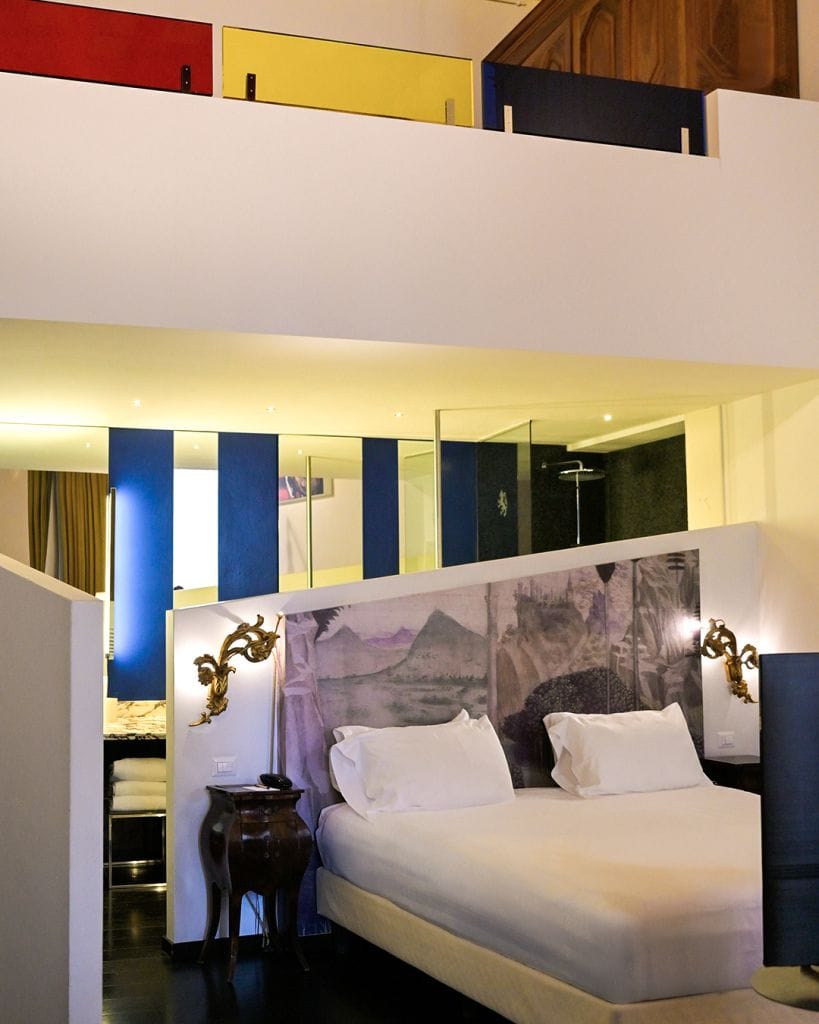 Le camere del Leone Blu Suites | UNA Esperienze