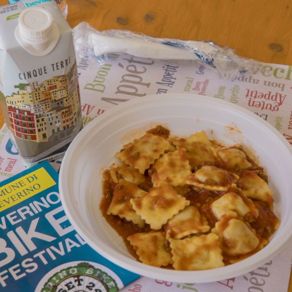 i ravioli del pasta party beverino bike festival